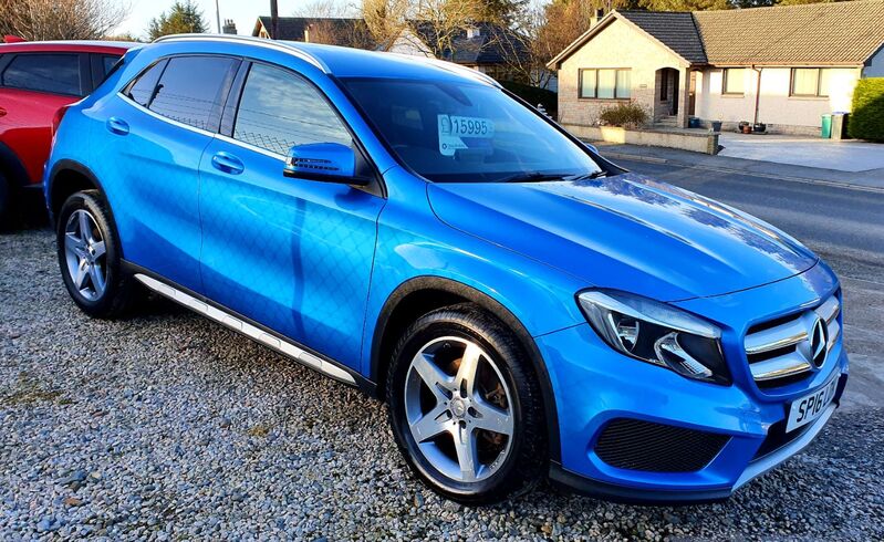 View MERCEDES-BENZ GLA CLASS GLA 220 D 4MATIC AMG LINE