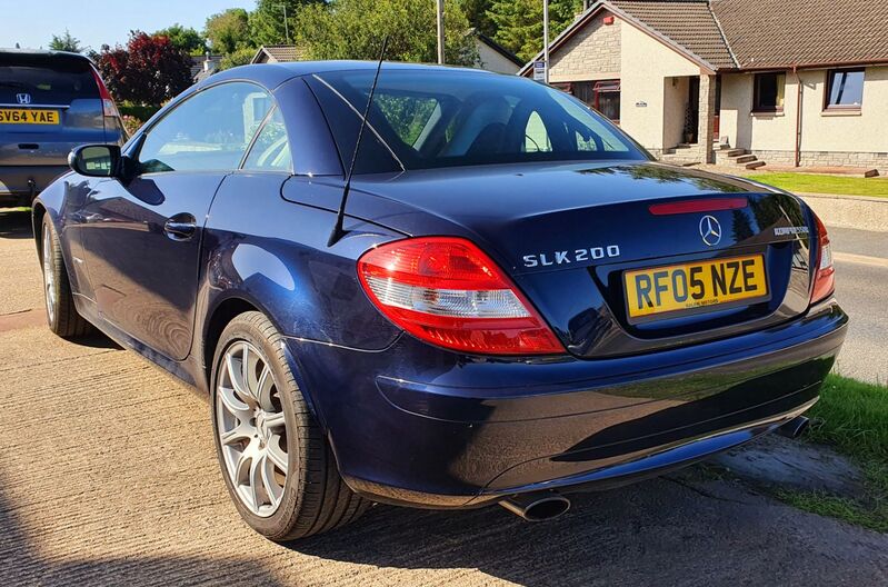 View MERCEDES-BENZ SLK 200 KOMPRESSOR